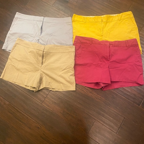 LOFT Pants - Loft Rivera Shorts-Sz 16/Khaki-Gray same style/Maroon-Golden Yellow same style